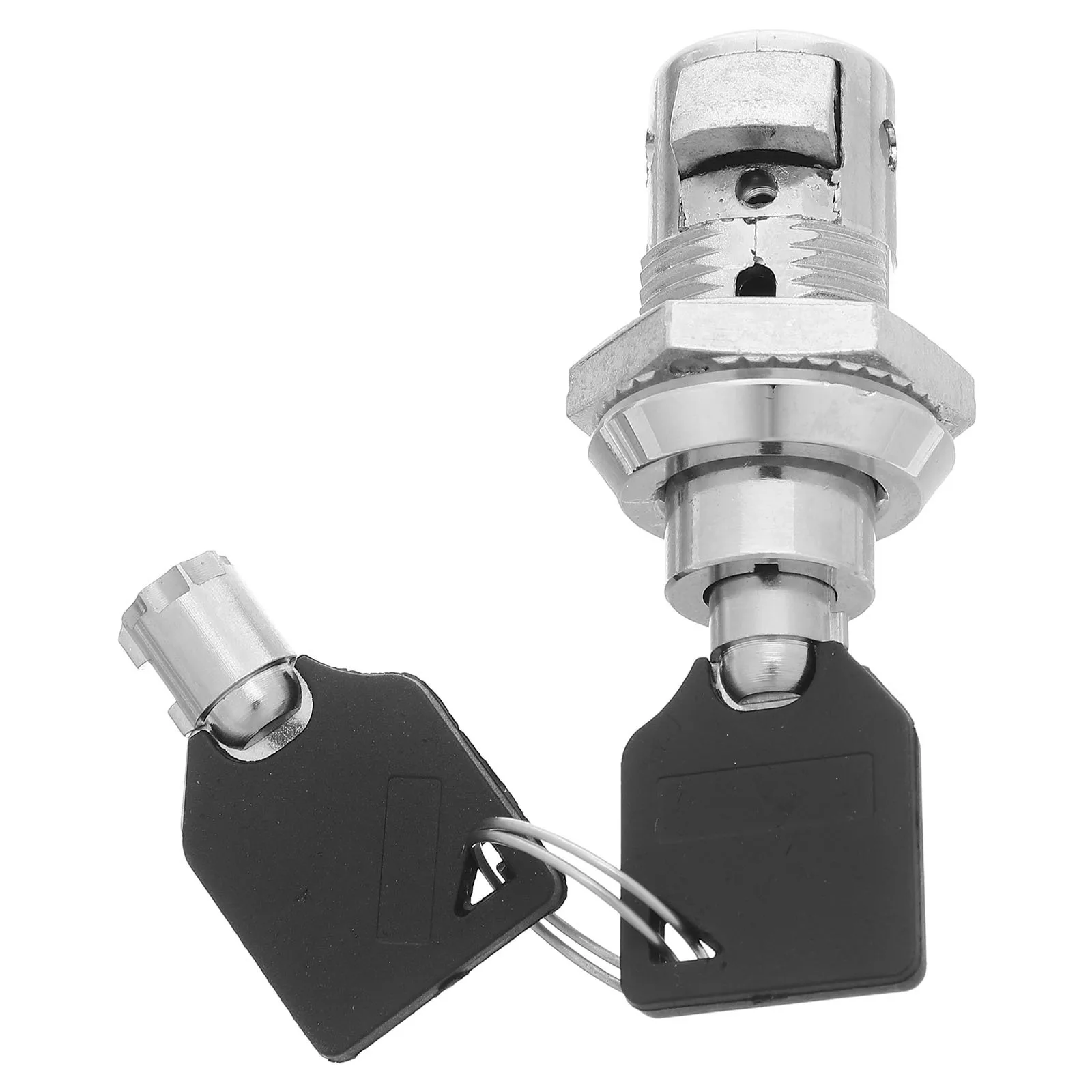 

1Set Zinc Alloy Spring Loaded Latch Lock Candy Machine Vending Machine Cabinet Door Lock Replacement Door Spring Bolt Zinc Alloy