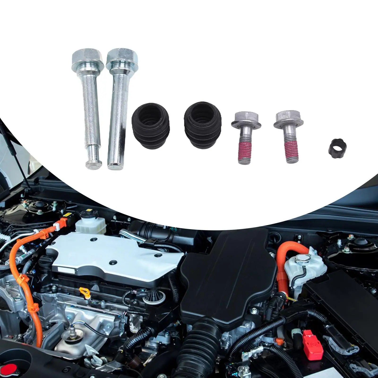 

Front Brake Caliper Slider Pin Guide Kit ,Accessories, Professional, High Performance ,Easy to Install Repair Parts Bcf1434F