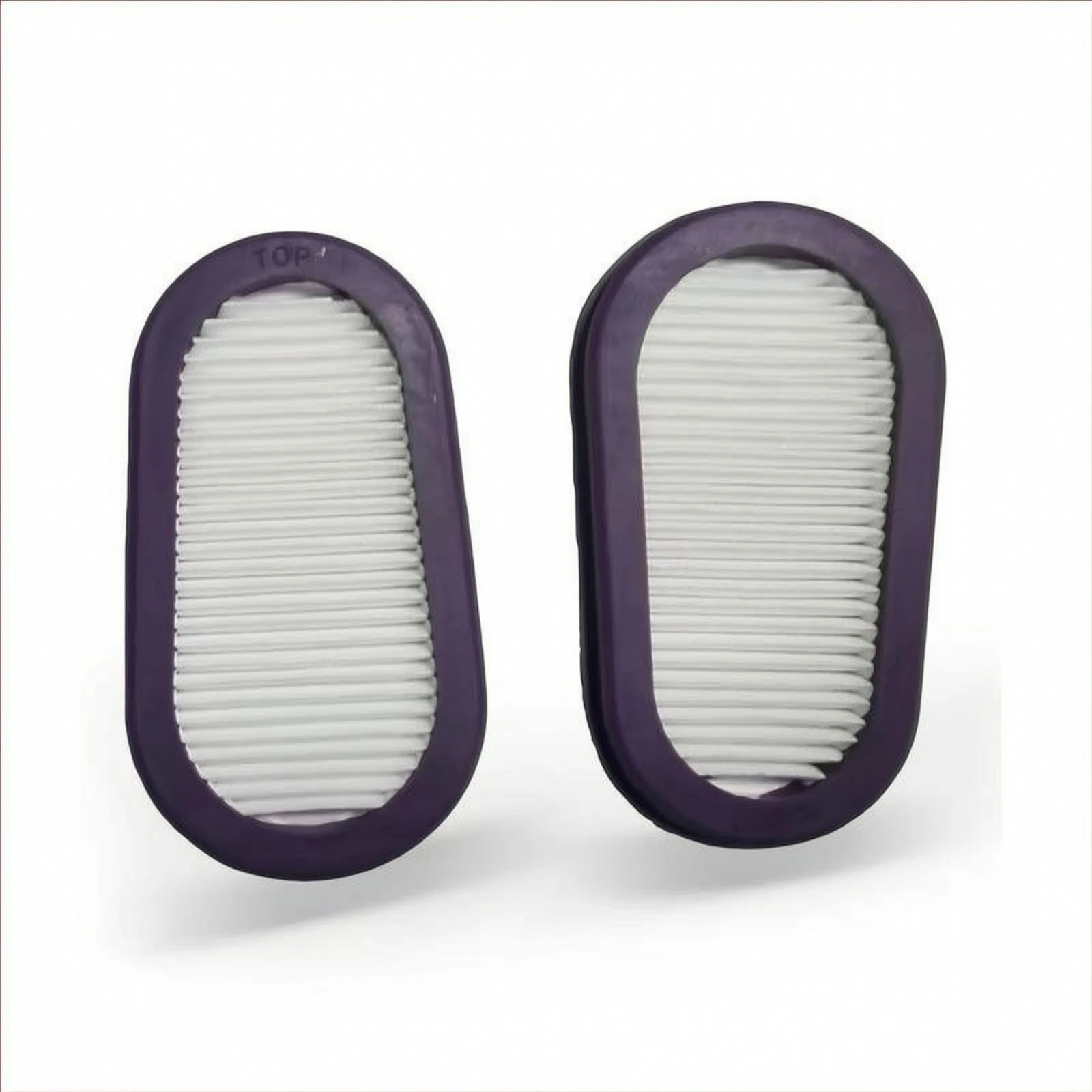 Oval Filter Component Fibrous Pleated Filter Component High-Efficiency Slim