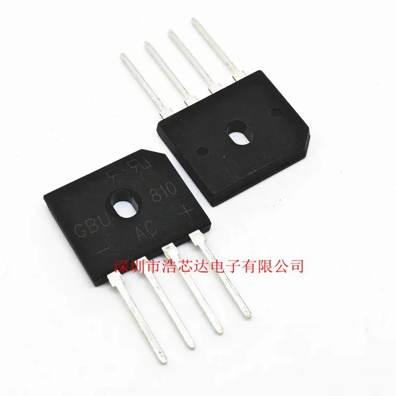 10PCS/LOT GBU810 8A 1000V rectifier bridge new origianl in stock