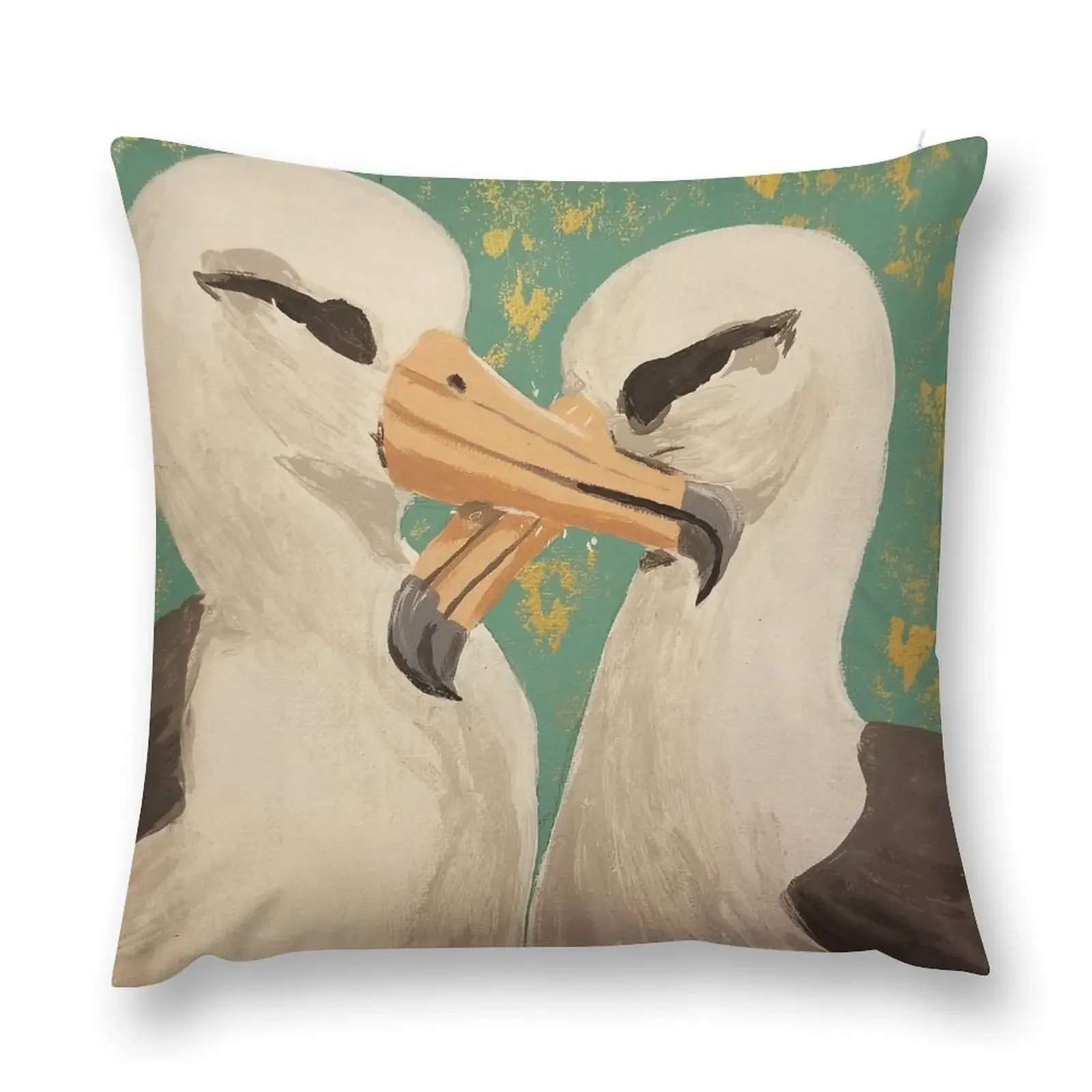 

Albatross and Albatrachel Throw Pillow ornamental pillows for living room Pillows Aesthetic pillow