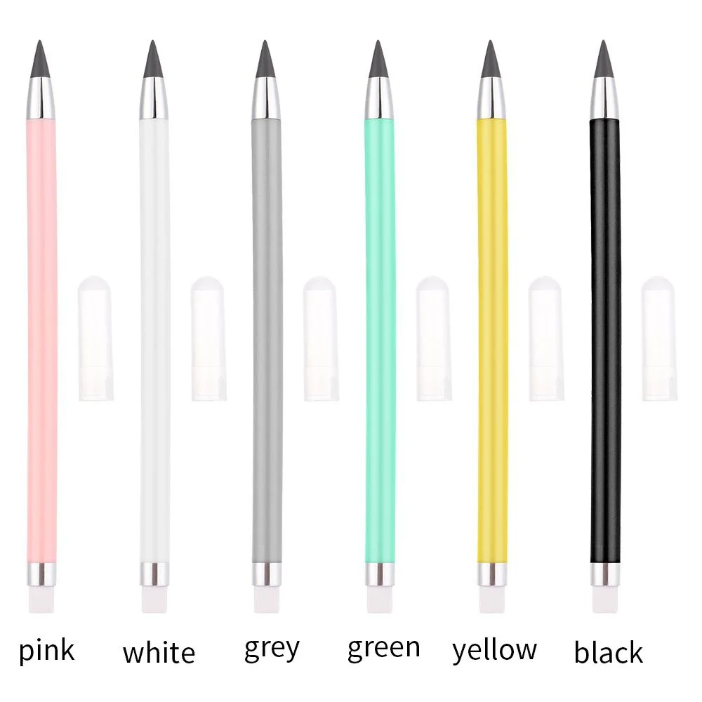 HB Unlimited Writing Pencil New Technology No Ink Eternal Pencils  Art Sketch Painting Tools Novelty Stationery School Supplies