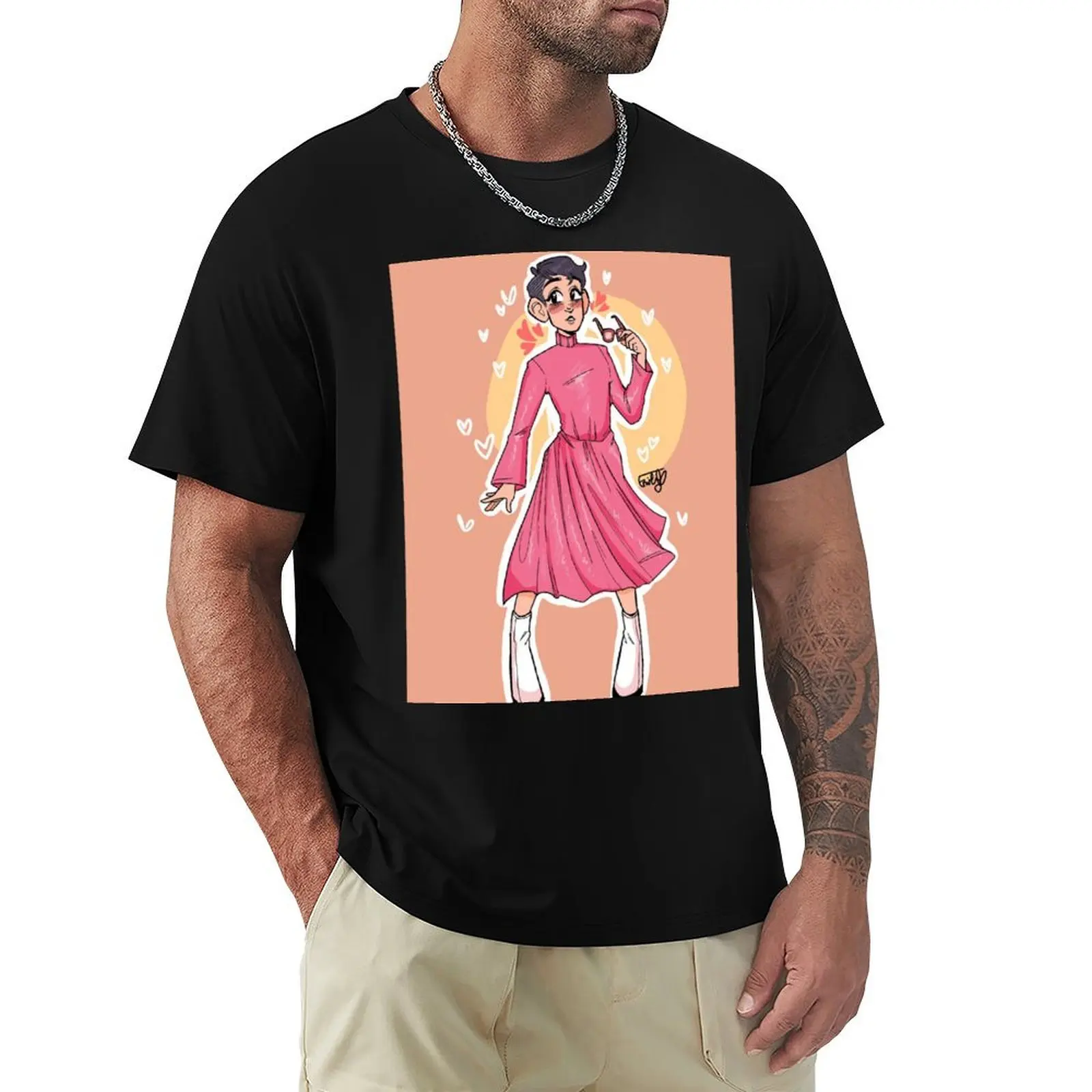 

mitch grassi - worth it T-Shirt anime t shirts Blouse t shirt men 100℅ cotton