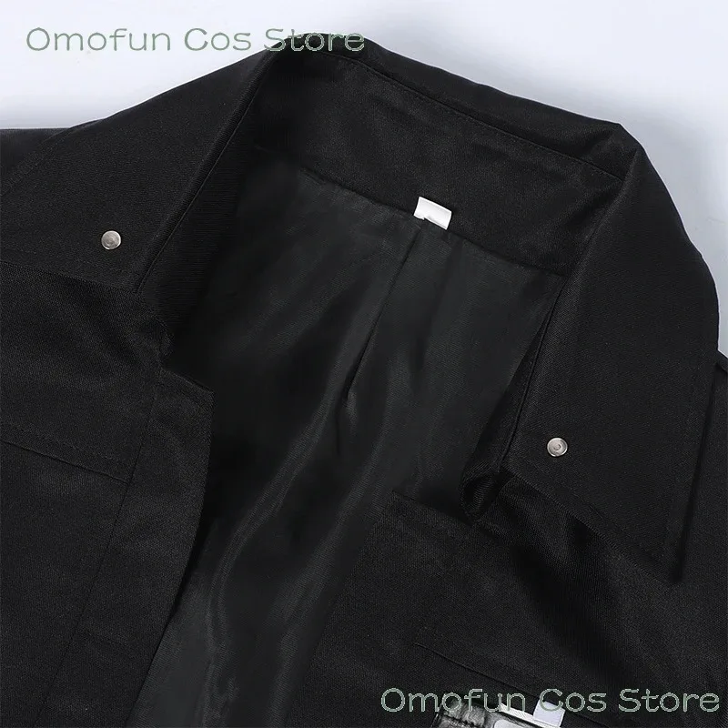 الحب والعميق لاعب الفضاء تأثيري Mc الزي زي شعر مستعار الملابس القتال موحدة أنيمي لعبة تأثيري هالوين حفلة زوجين الزي