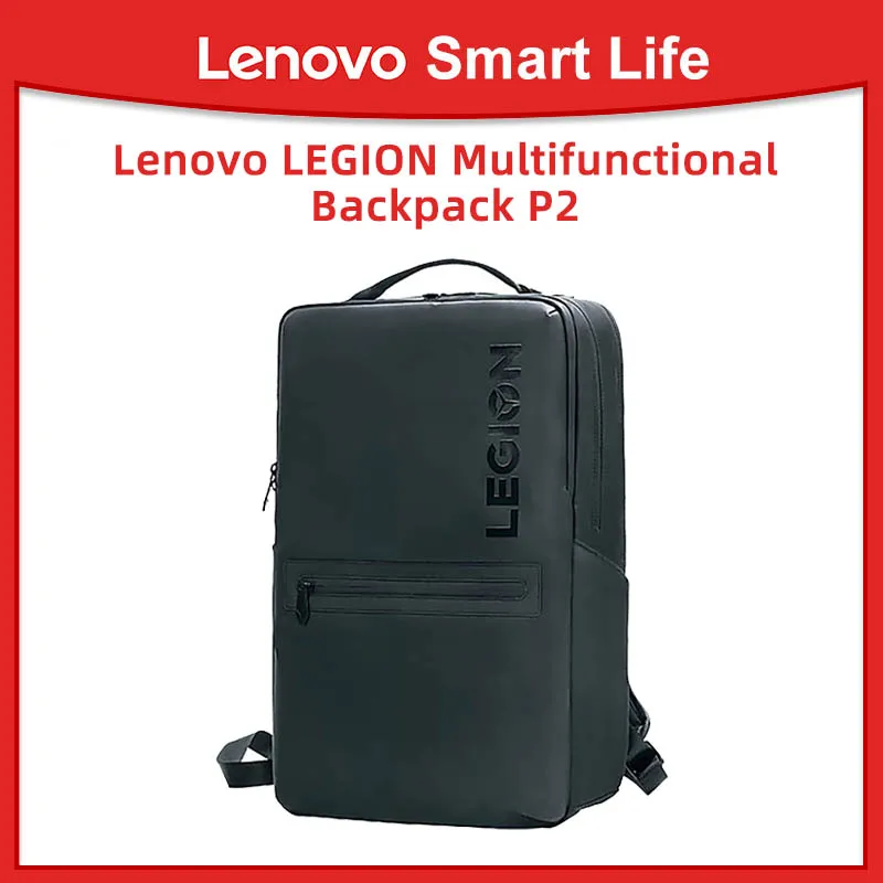 Original Lenovo Legion Fashion Backpack P2 For 16 Inch Computer Laptop School Business Travel Outdoor Sport Shoulders Bag