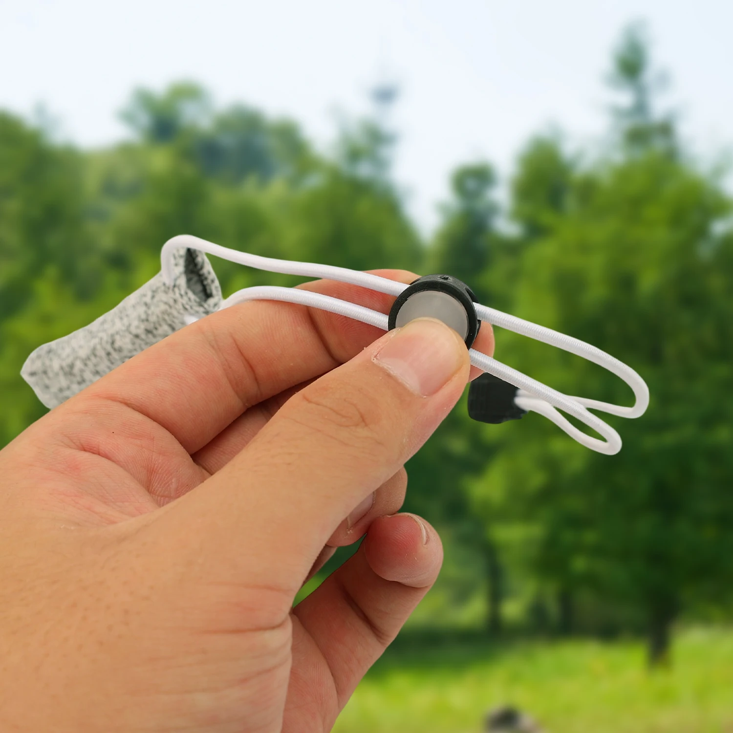 2/1 Stück Angelhandschuh für einen Finger, schnittfester Fingerschutz mit elastischem Band, Zeigefingerschutz, Angelzubehör für den Außenbereich – Detail 5