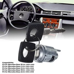 New Ignition Lock Barrel Cylinder Key for Mercedes Benz W124 C124 W201 1264600604, 1264600304 ,126 460 01 04 ,1264600104