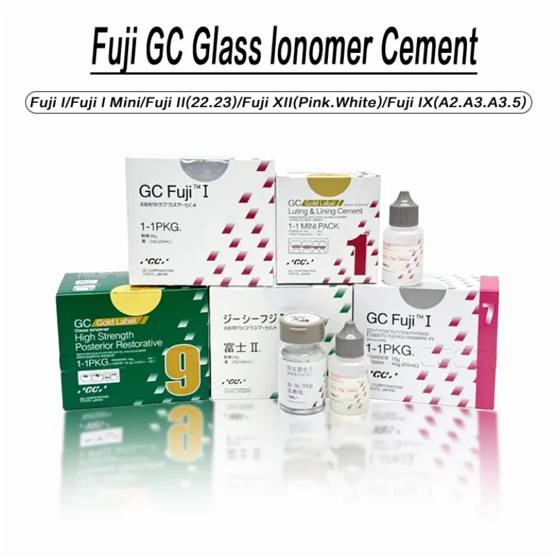 

Dental Instruments GC Glass Ionomer Shui Men Ting Resin Porcelain Powder Liquid Agent Dentistry Materials