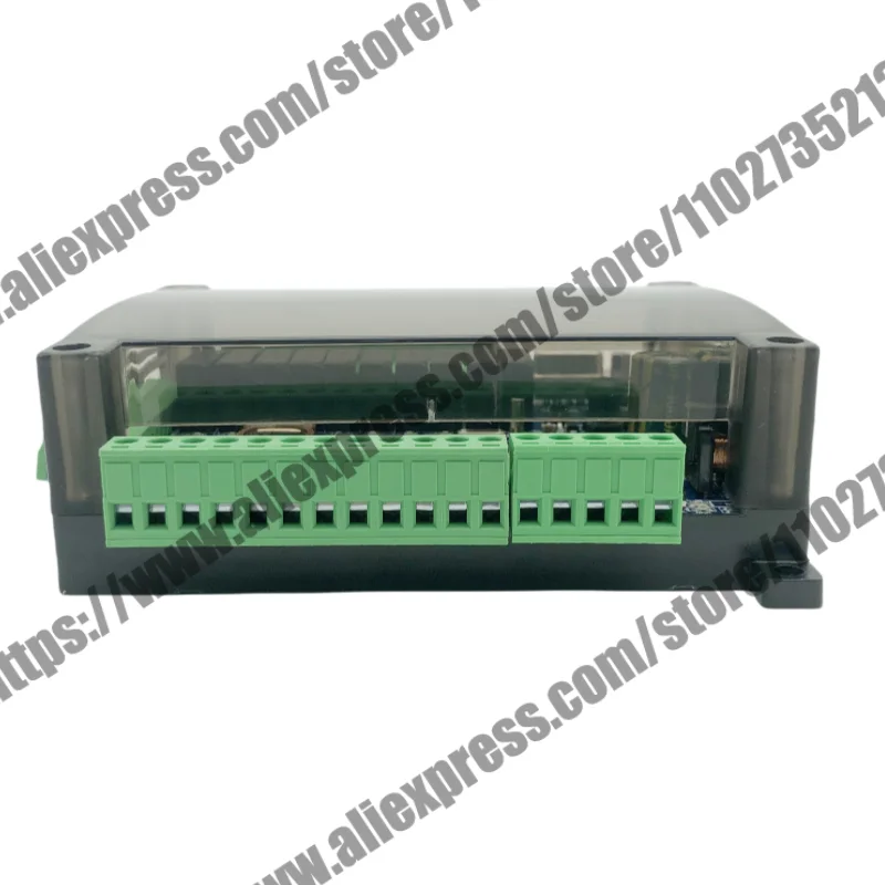 FX3U-24MR PLC Industrial Control Board 14 Input 10 Output Analog 6AD 2DA 485 RTU Communication RTC High Speed Count 6CH 3K