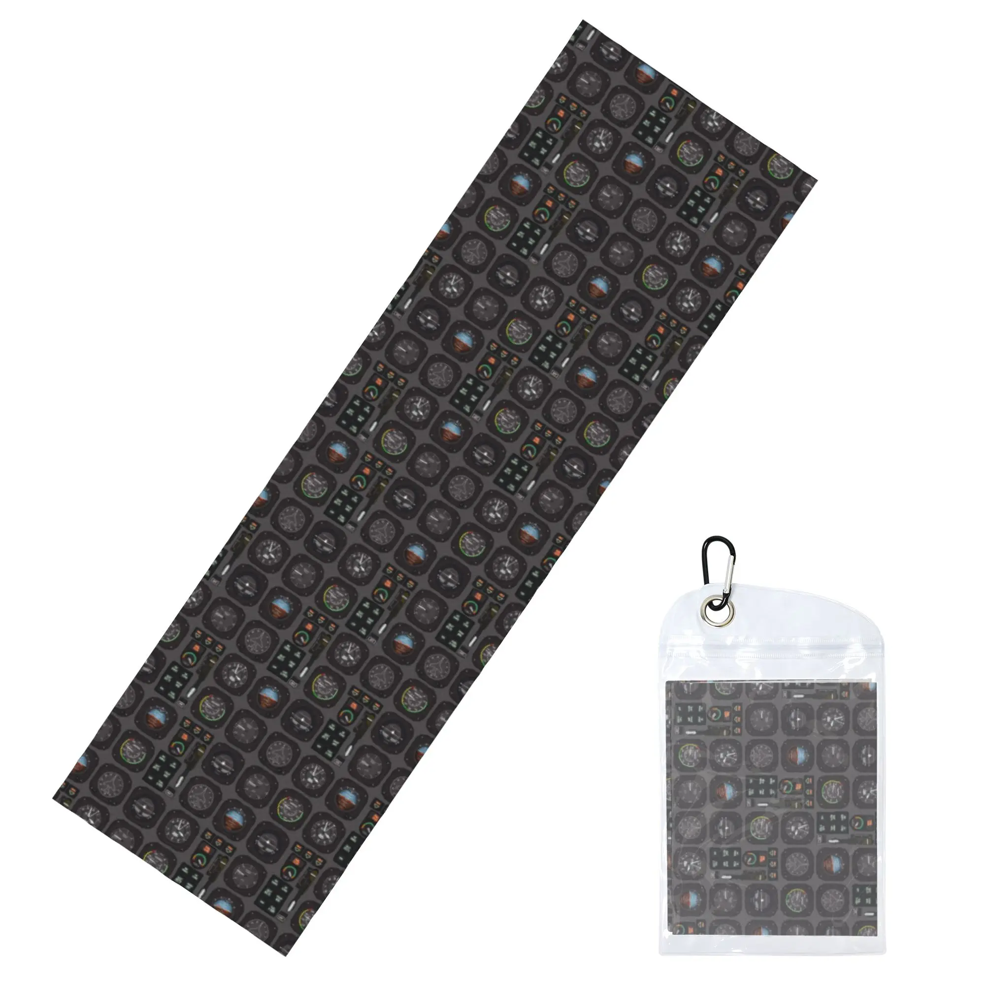 Aviation Airplane Flight Instruments Cold Exercise Towel Quick Dry Face Towel Aircraft Pilot Aviator Plane Bath Towels