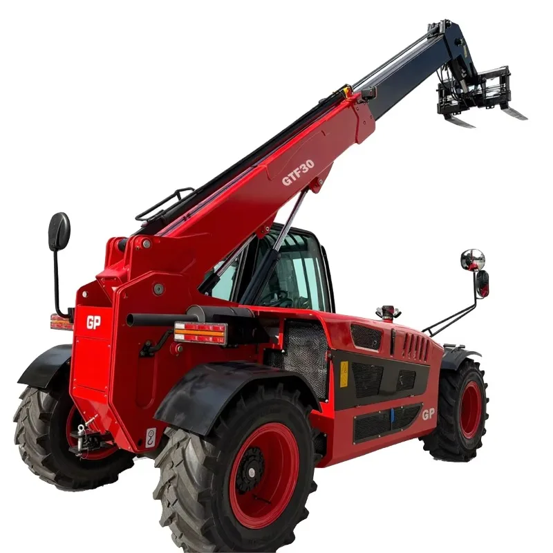 Customized Telescopic Handler With 7 Metre Boom Heave 3ton Load Telescopic Forklift 4WD Telehandler