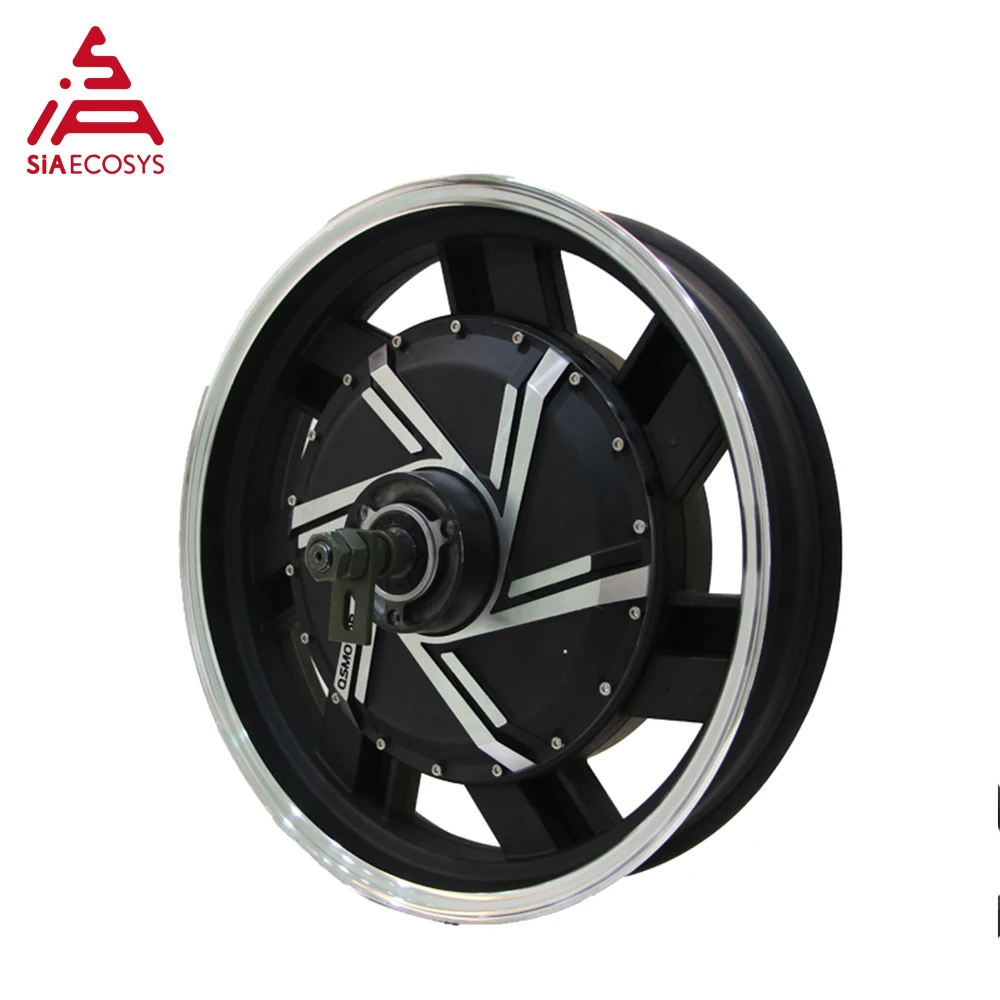 120kph Electric Motorcycle Kits 17inch 96V 8kw 273 V3 Hub Motor With APT Controller