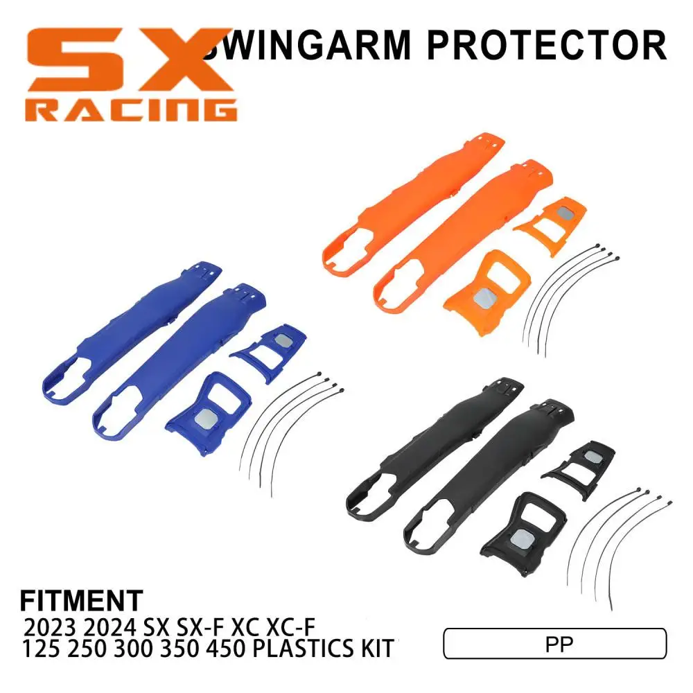 

Motorcycle Parts Swing Arm Protection Tail Part For KTM SX SX-F XC XC-F 125 250 300 350 450 2023-2024 Plastic Kit Dirt Pit Bike