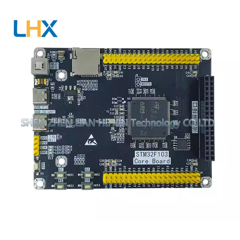 

Плата для разработки на базе STM32F103ZET6, минимальная системная плата STM32