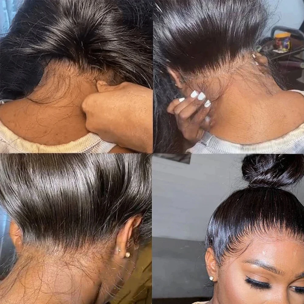 Reta 360 peruca cheia do laço cabelo humano pré arrancado 13x6 hd peruca frontal do laço perucas de cabelo brasileiro para as mulheres 13x4 peruca frontal do laço