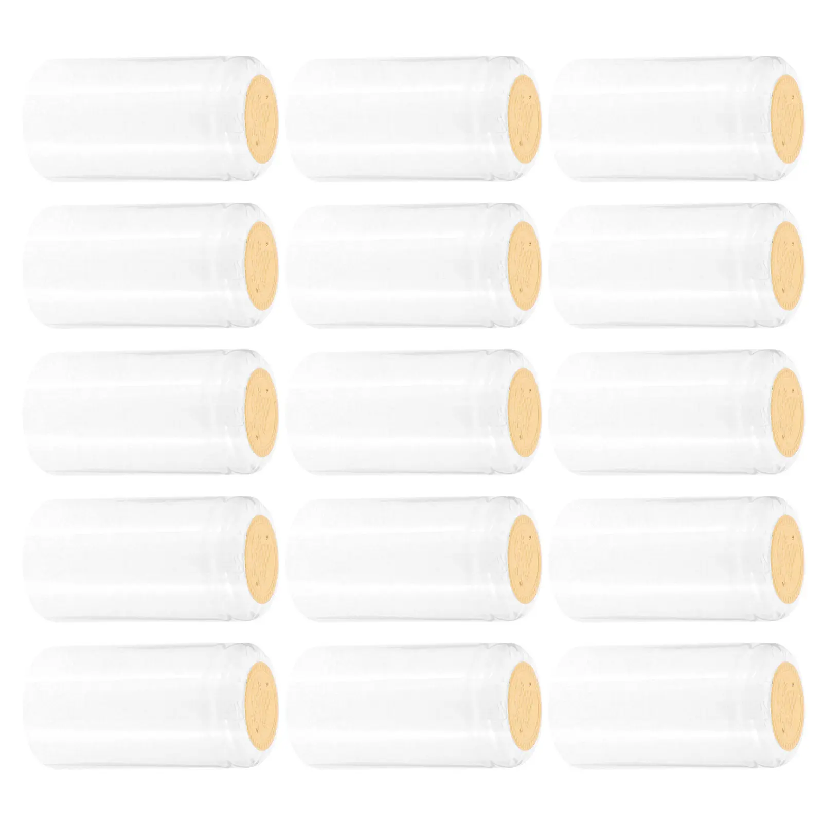 100Pcs Wine Seal Caps PVC Heat Shrink Bottle Covers Red Wine Barware Accessories Bottle Heat Shrink Sealing Caps