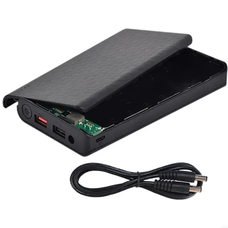  Interchangeable 7x18650 Battery Charging Case Quick Charging Capability LED Power Suitable for Various Device Support