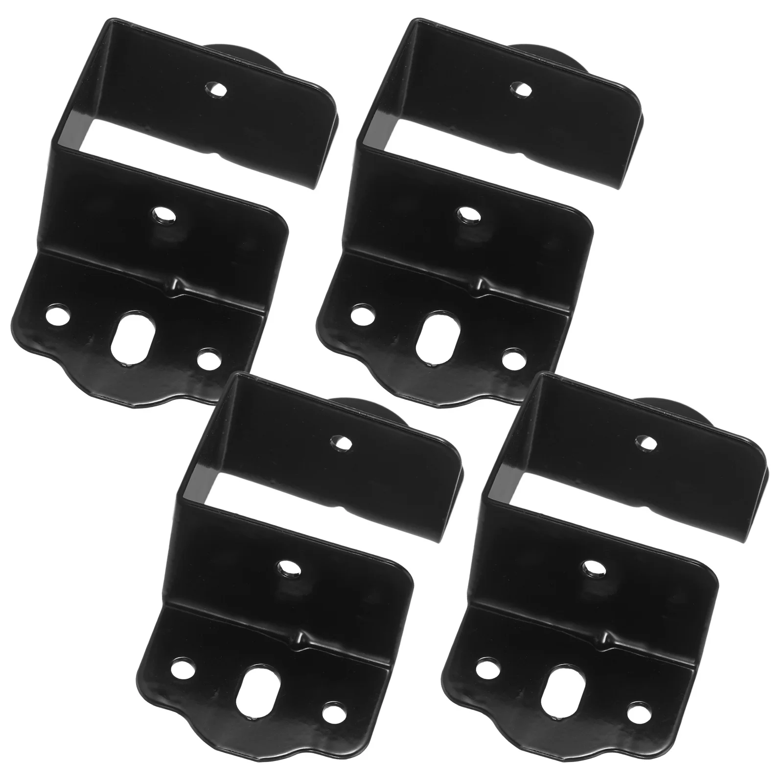 

4Pcs Bed Rail Fasteners Heavy Duty Metal Bracket Easy Install Longtime Use Bed Frame Hardwares Brackets Headboard Brackets