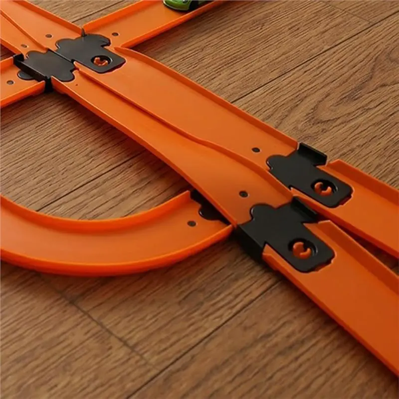 M11K-For Speed Snap To Regular Track Adapter For Hot Wheels Classic- Secure Rails Joints 8-Pack Connector For Mixed Layouts