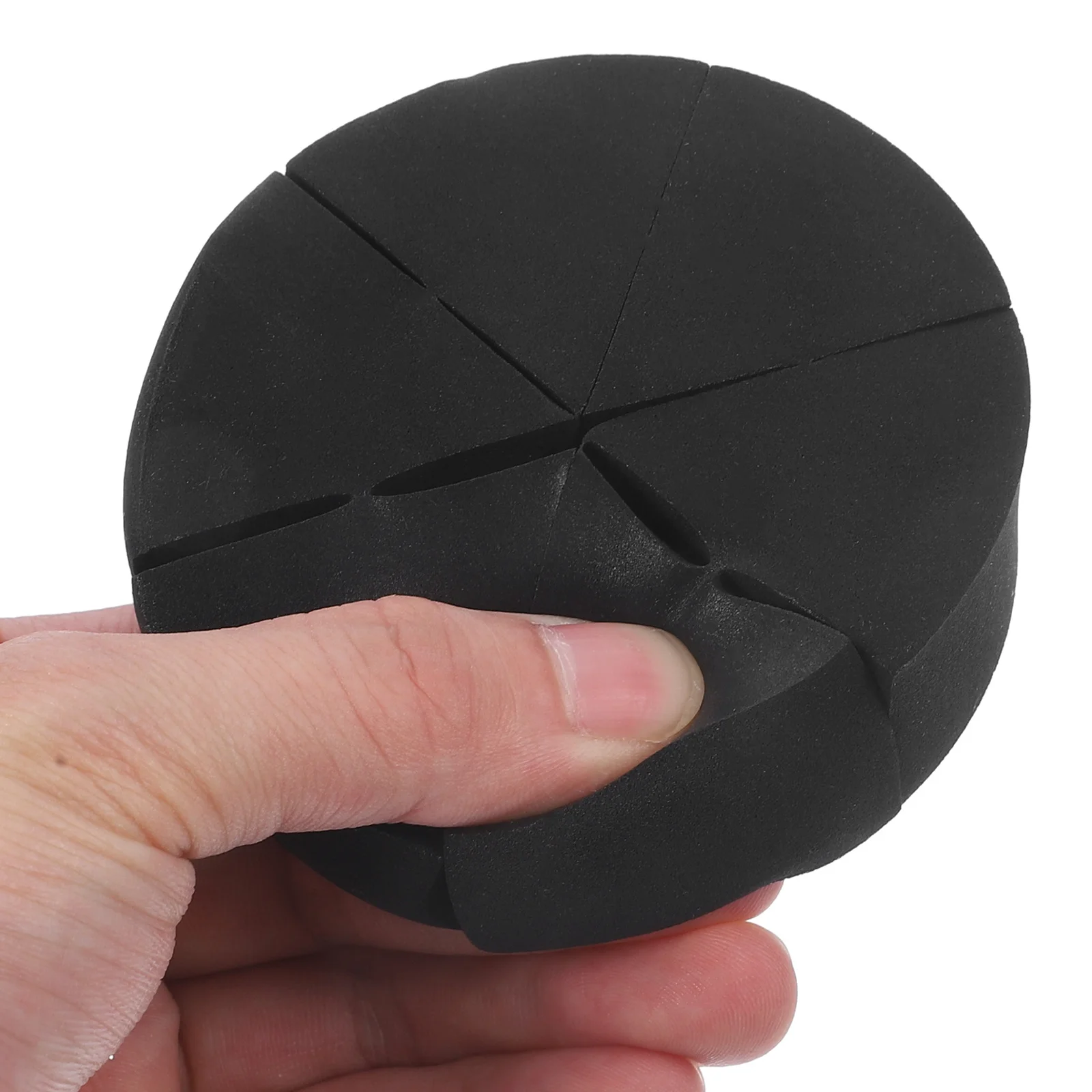 12 spugne per trucco triangolari, applicatore per miscelazione soffio per fondotinta, finitura naturale, soffio di bellezza per il viso