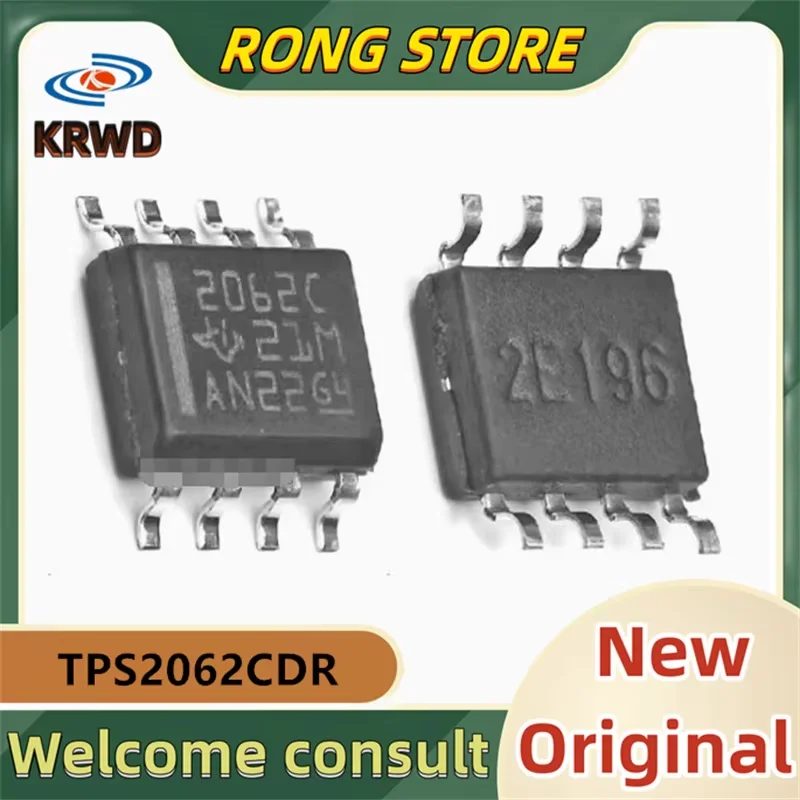 

10PCS 2062C New Original TPS2062CDR TPS2062C SOP-8