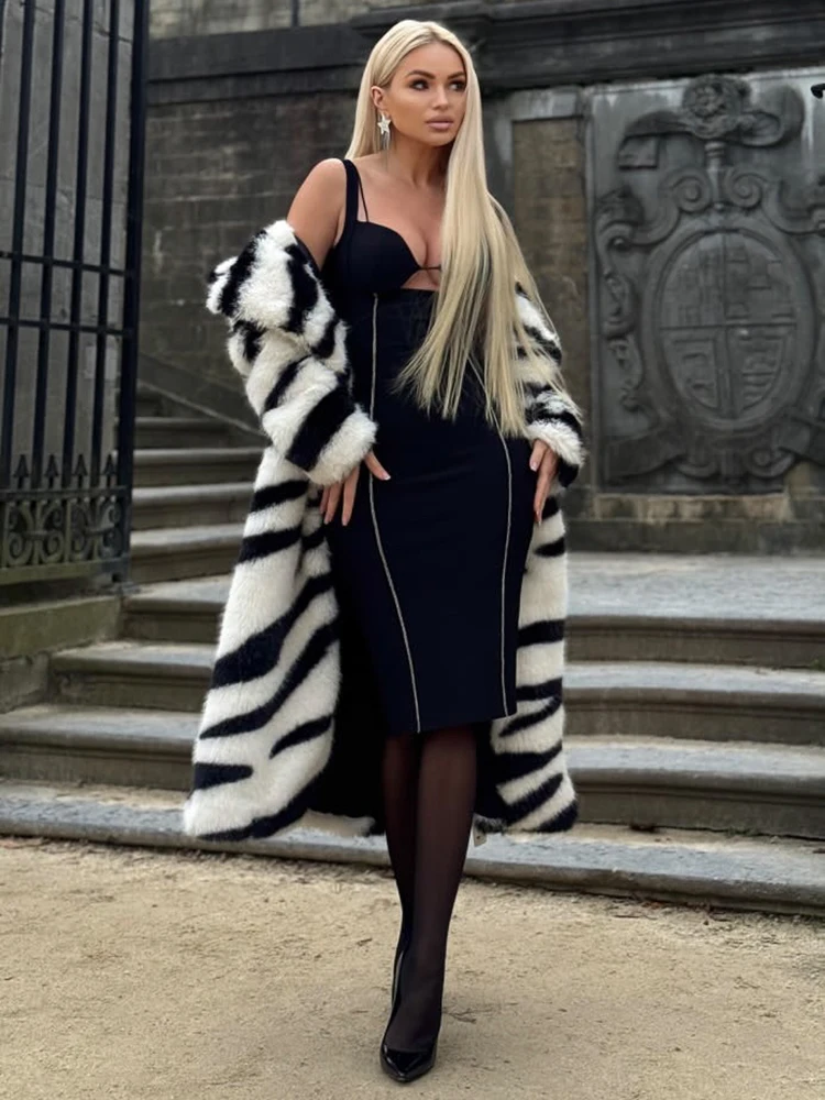 Damen-Party-Abendkleid, schwarze Spaghettiträger, ärmellos, Kristalle, Diamant-Ausschnitt, Bandage, Midikleid, Promi-Cocktailkleid