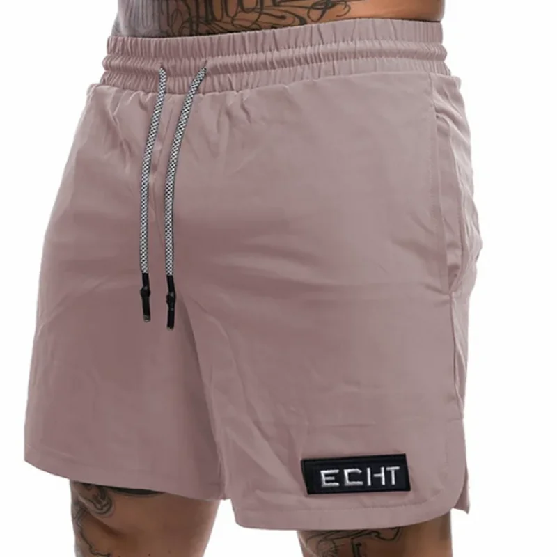 Men Hot Shorts Light Weight Thin Short Pants Running Squat Fitness Shorts Men GYM Wear Quick-drying Drawstring Shorts