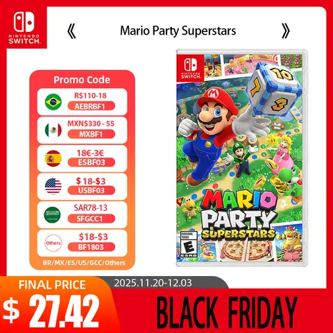 Nintendo Switch Game - Mario Party Superstars - 100% originele fysieke gamekaart voor Switch OLED Lite-gameconsole