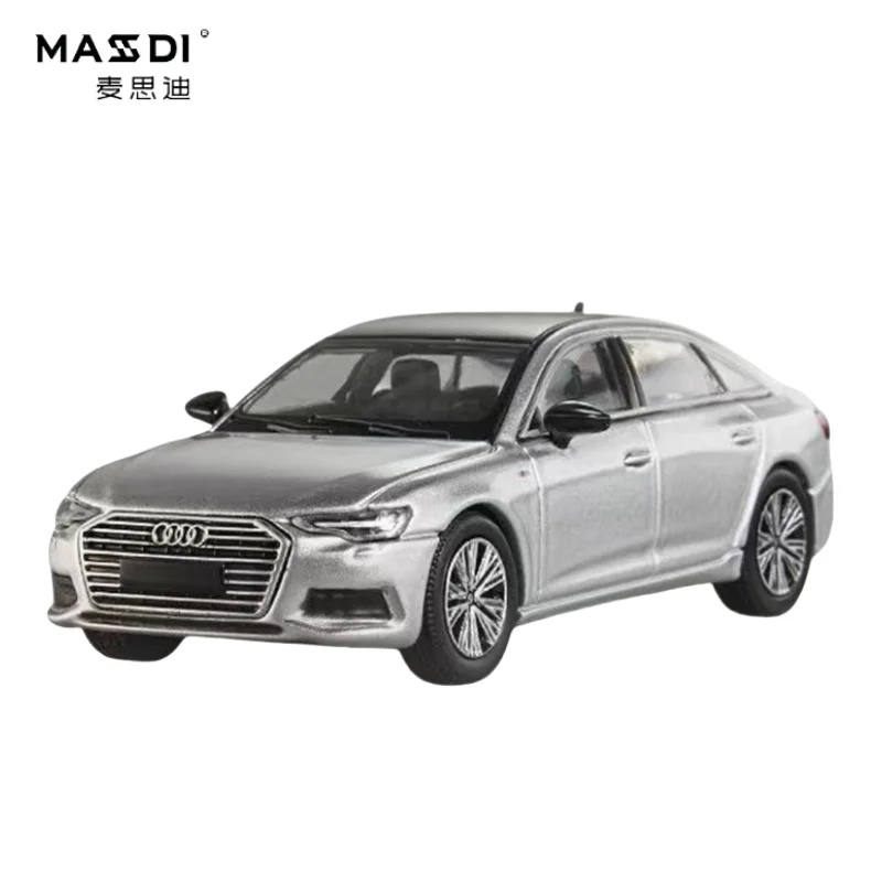 

MASDI 1:64 Audi A6, литая под давлением модель автомобиля из сплава, коллекция украшений, детская игрушка.