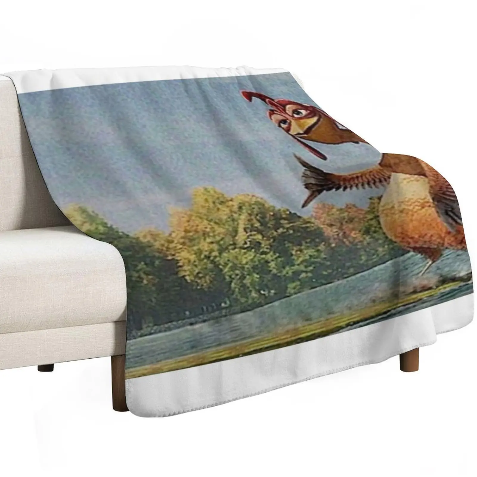 Chicken Joe Throw Blanket Decoratives Bed linens Tourist Soft Plush Plaid Soft Plaid Picnic Blankets