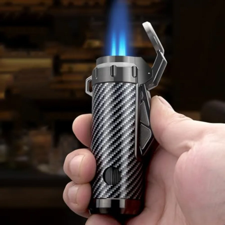 

Кухонная бутановая газовая горелка, зажигалка для приготовления пищи, паяльная сварочная горелка, многоразовый регулируемый предохранительный замок, ветрозащитная горелка для кемпинга B