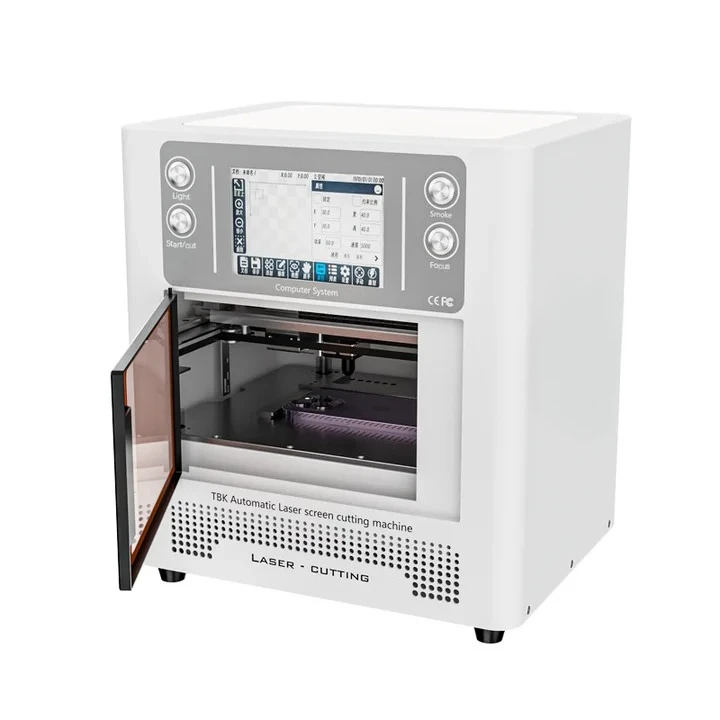 2026-958L Automatic Screen Cutting Machine for Remover Separation Mobile Phone with Fume Extractor Engraver