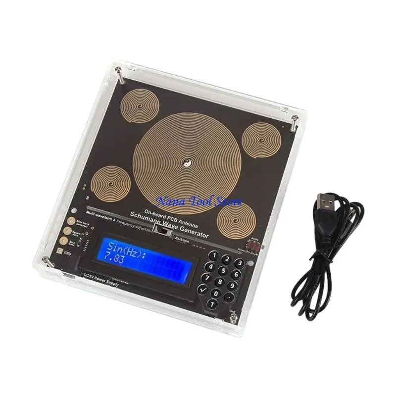 31GJ High Stability Miniature Frequency Generator With 7.83Hz Preset And Low Distortions Output Suitable For Professional Use