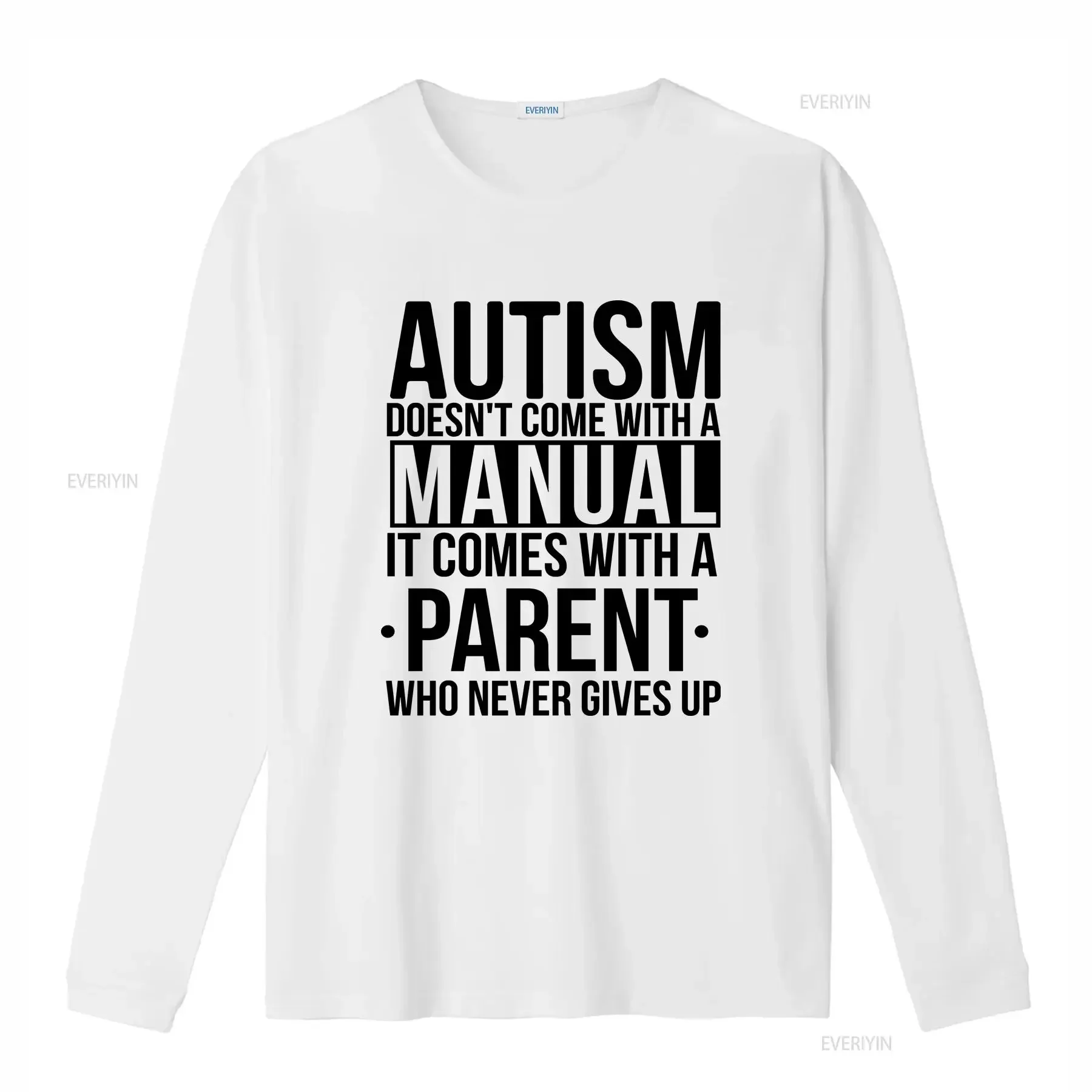 Autism Doesn't Come With A Manual It Comes Parent Who Never Gives Up Bella Canvas T Shirt Pick From Several Colors Super SofT