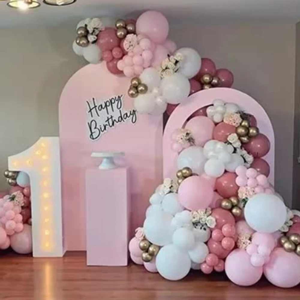 

Arch Backdrop Solid Color Background Cover Birthday Party Banquets Decoration for Wedding Double Sided Elastic Arched Fabric