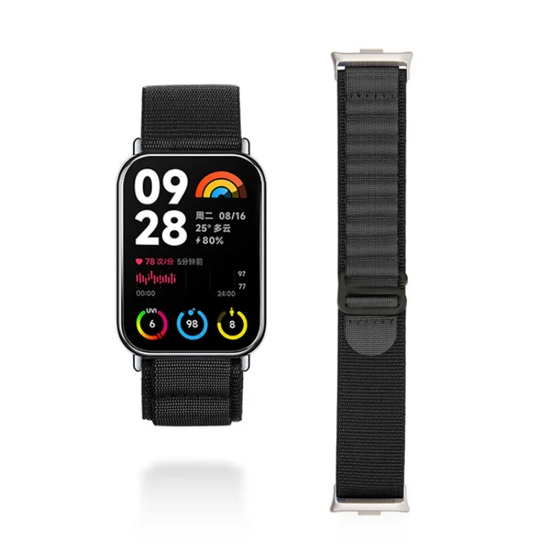 النايلون حلقة حزام ساعة اليد ل Xiaomi الفرقة 9Pro 8Pro حزام الساعات ل Xiaomi Redmi ساعة 4 5 6 سوار iWatch Mi معصمه الملحقات