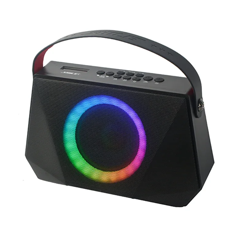 YYHC-5.25 inch subwoofer speaker active trolley speaker high power led portable bluetooth dj speaker