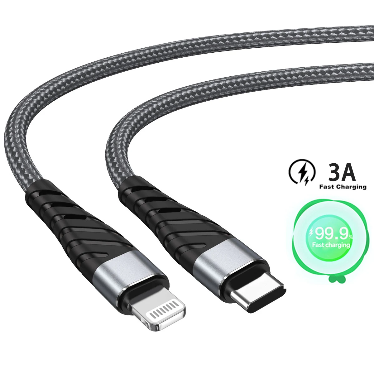 PD 20W USB C Cable 3A Fast Charging Cord For iPhone 14 13 12 11 Pro Max Xs 8 Plus iPad Wire Type C Data Cable for iPhone