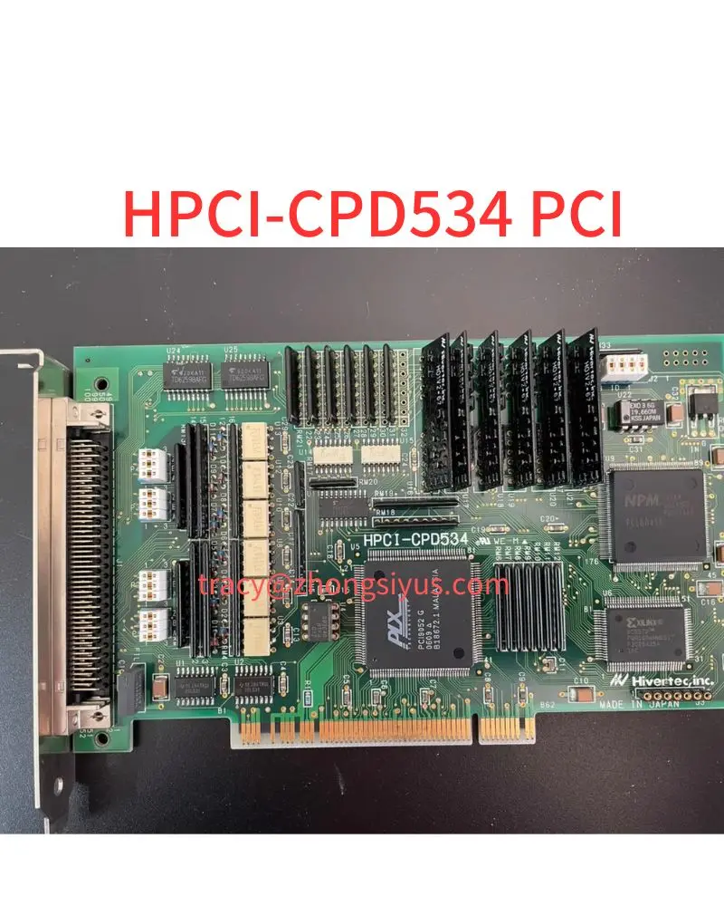 

Used HPCI-CPD534 PCI four-axis motion control card industrial equipment DAQ card