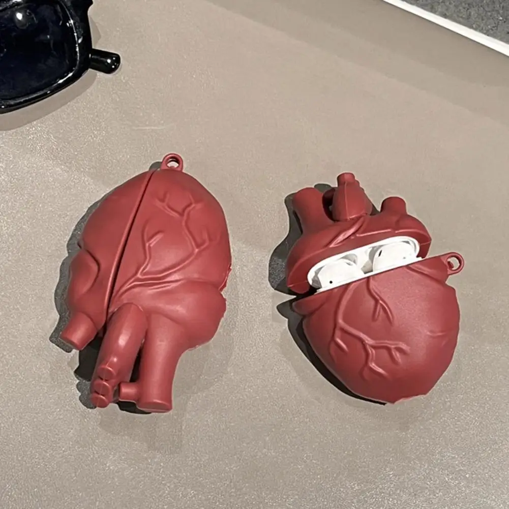 3d Liquid Silica Gel หูฟัง 3d Liquid Silica Gel Heart หูฟังสําหรับ Airpods Pro 2/3 Anti-drop หูฟังไร้สาย