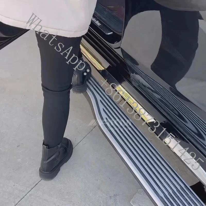 

Suitable High Load-Bearing Capacity Automatic Side Step Aluminum Alloy Sports Style No Drilling