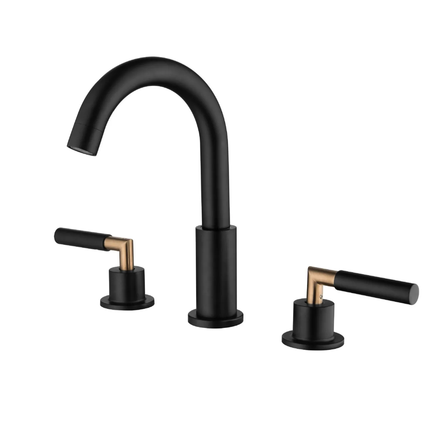 

Seat, three-hole, washbasin, faucet, black, hot and cold, bathroom cabinet, faucet.