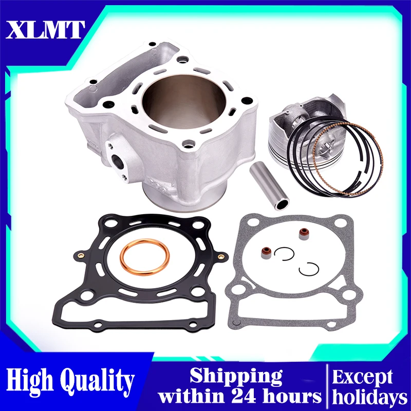 78mm zestaw tłoka cylindra pneumatycznego motocykla dla KAWASAKI KLX250 KLX300 KLX 250 300 zestaw bloków i pierścieni tłokowych i zestaw uszczelek podstawy głowicy