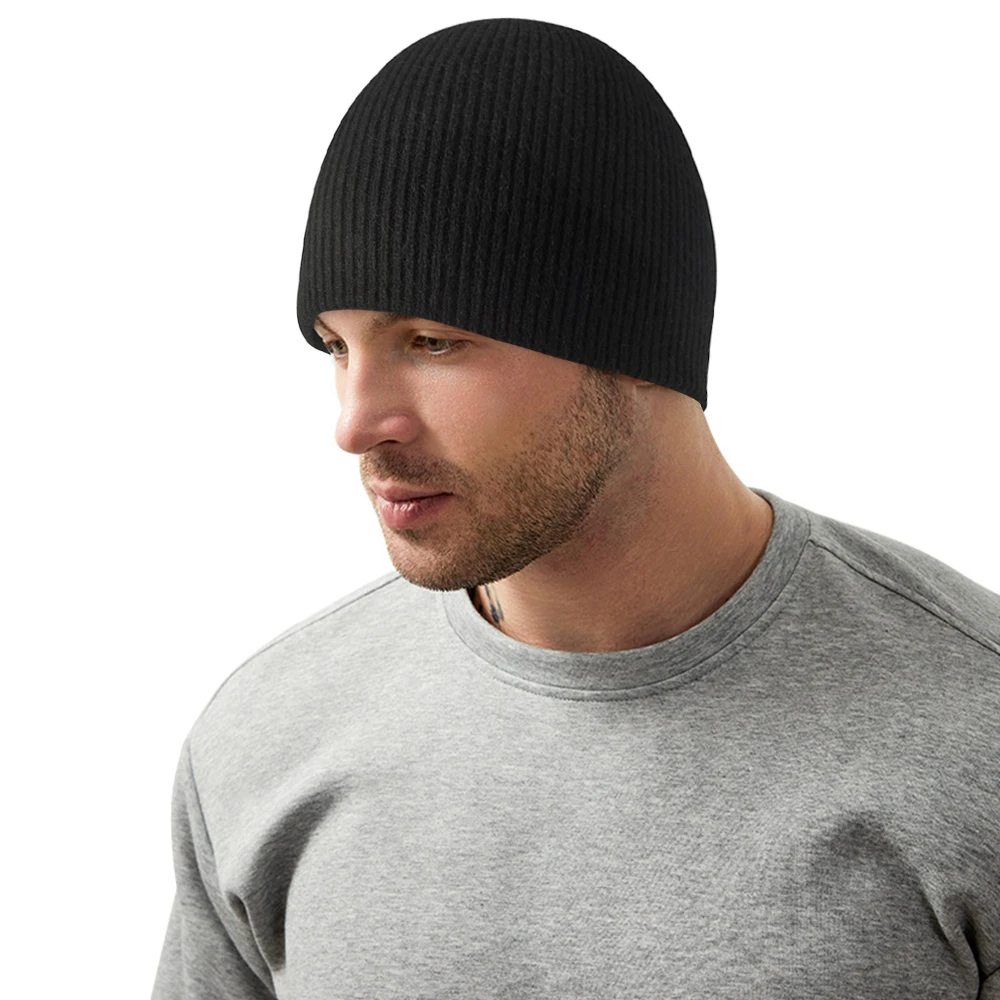 High Quality Solid Color Knitted Hat Warm Winter Knitted Beanies Comforable Soft Warmer Bonnet Woman/Men