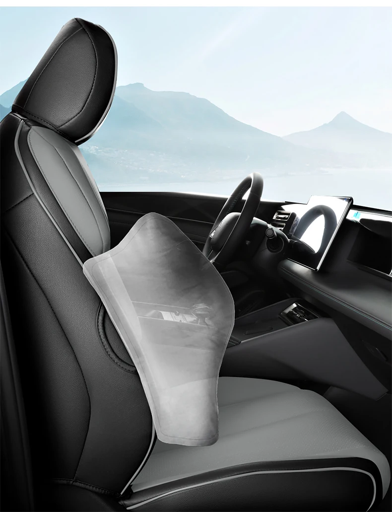 Maßgefertigte Auto-Zubehörteile Sitzbezüge Komplettset Kunstleder für BYD Qin Plus Dmi Vorder- und Rückbank für BYD Qin Plus DM-i – Detail 4