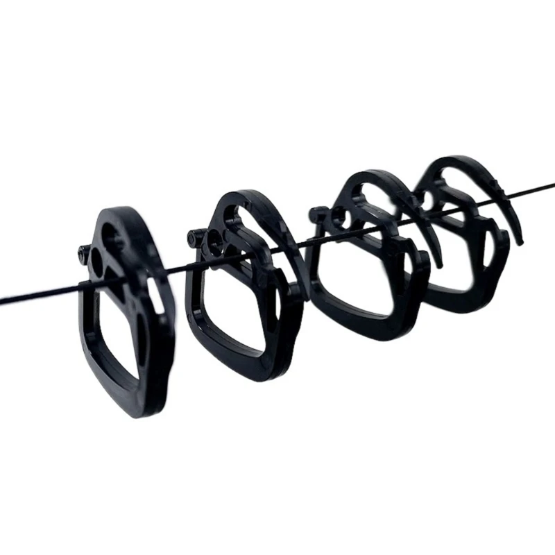 For Greenhouse & Outdoor Use 200Pcs Plastic Sunshades Cloth Clip Fence Netting Clip Shading Net Clip Fixed Gripper