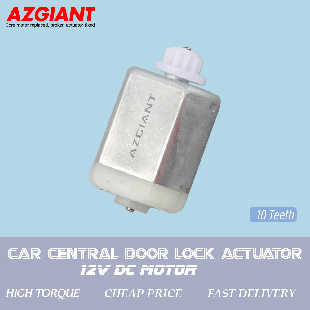 

AZGIANT 10teeth 15068497 For Chevrolet Silverado Tahoe Vehicle Central Locking Actuator 12V DC Motor Engine 15053681