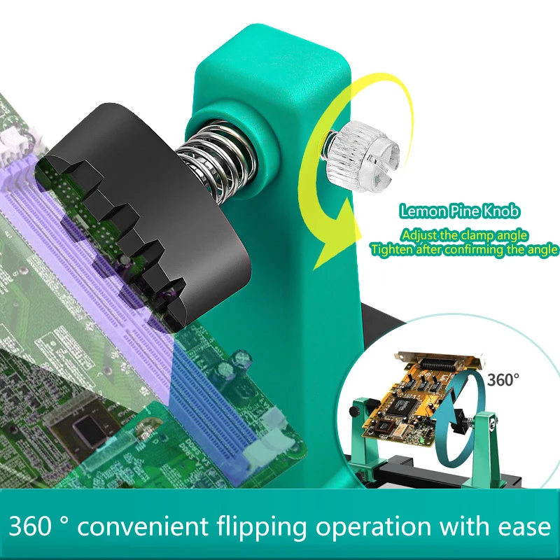 Multiple Specifications Circuit Board Welding Repairing Disassembly Fixture 360°MainBoard Circuit Board Maintenance Holder