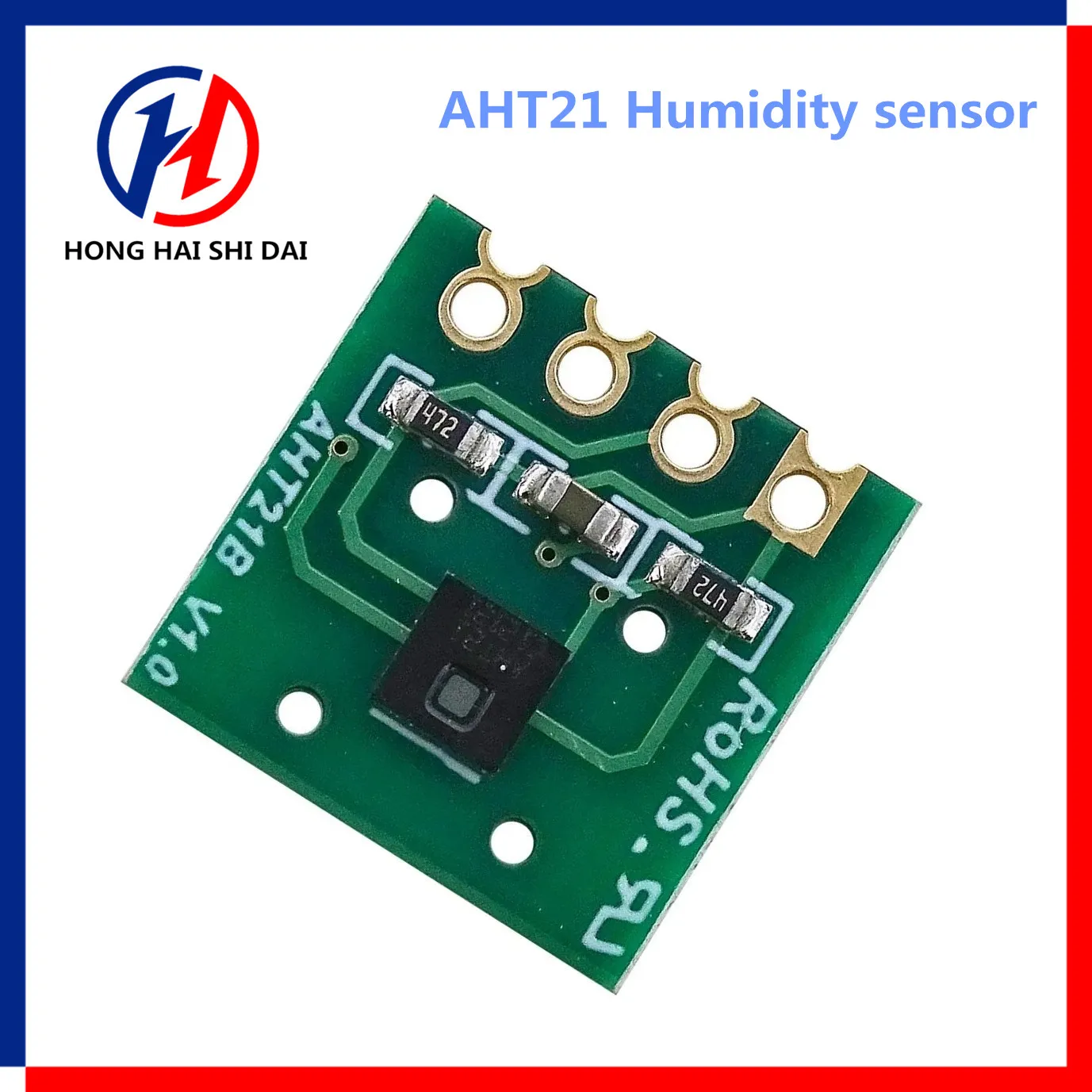 AHT21 digital temperature and humidity sensor module AHT21B I2C has fast communication response and strong anti-interference