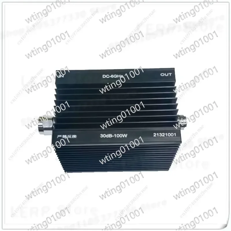 for N-type 100W Fixed Coaxial Attenuator DC-6GHz with Selectable 1-60dB Loss High Power RF Signal Reduction Component